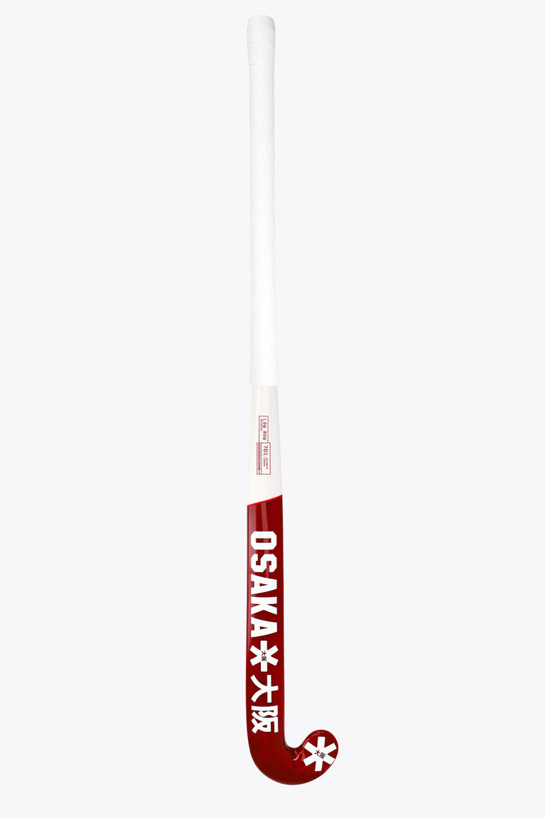 Osaka Field Hockey Stick Low Bow Advanced 70 | Pompeian Red