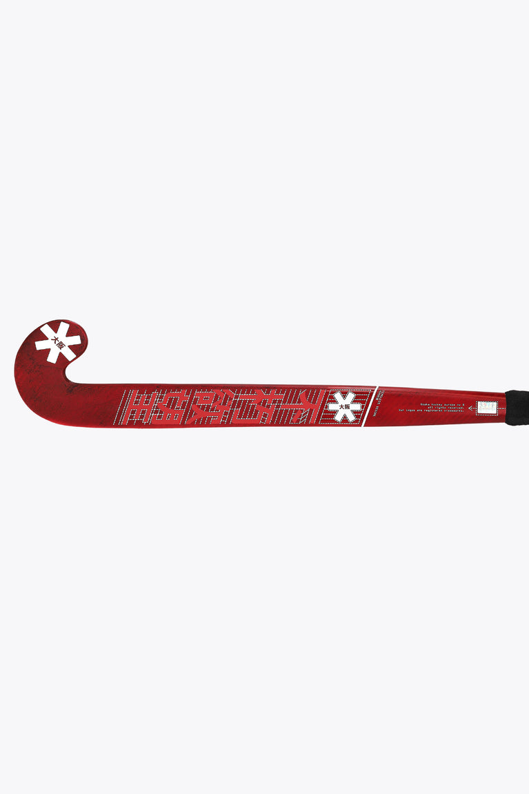 Osaka Field Hockey Stick Low Bow Advanced 85 | Pompeian Red