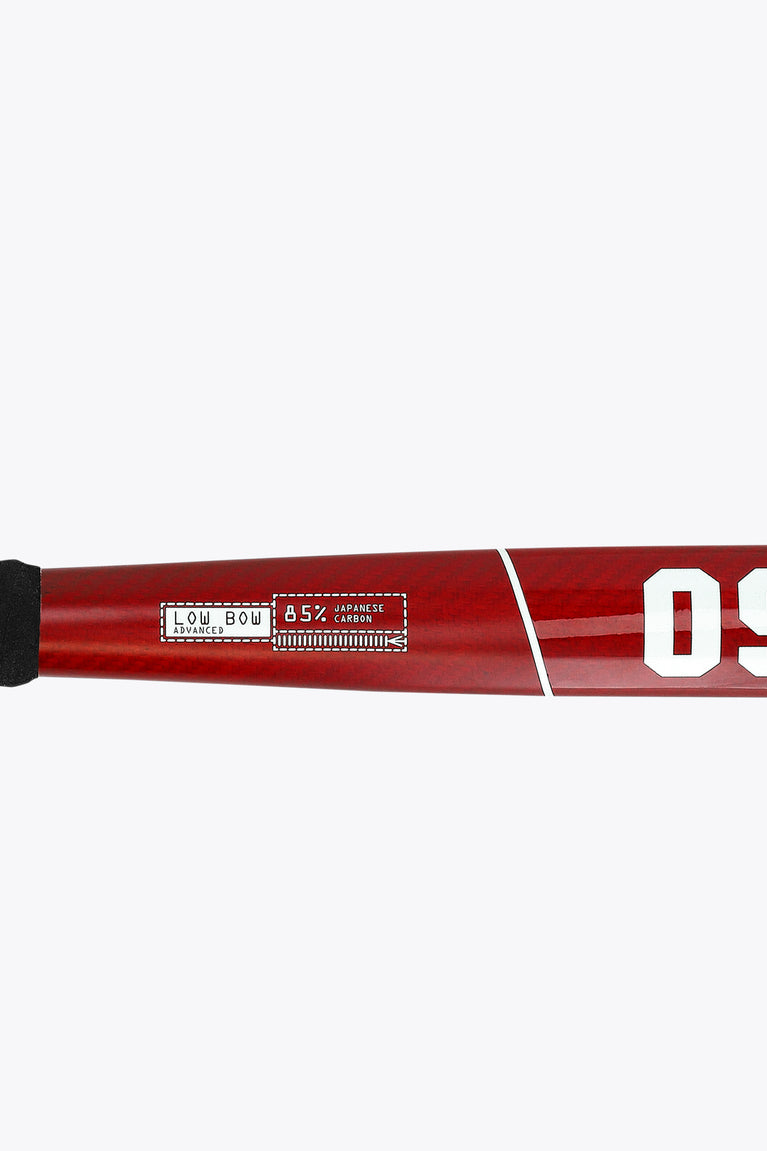 Osaka Field Hockey Stick Low Bow Advanced 85 | Pompeian Red
