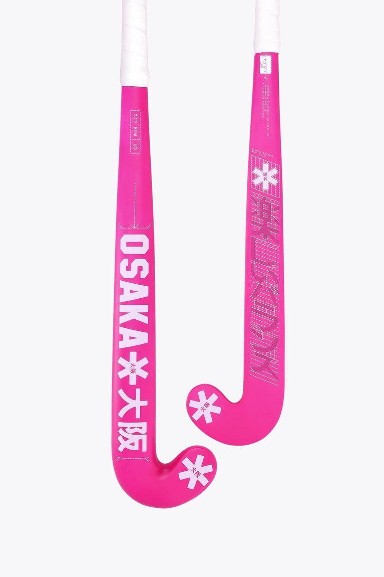 Osaka Osaka Field Hockey Stick Mid Bow WD | Electric Fuchsia - Field Hockey Sticks Sticks