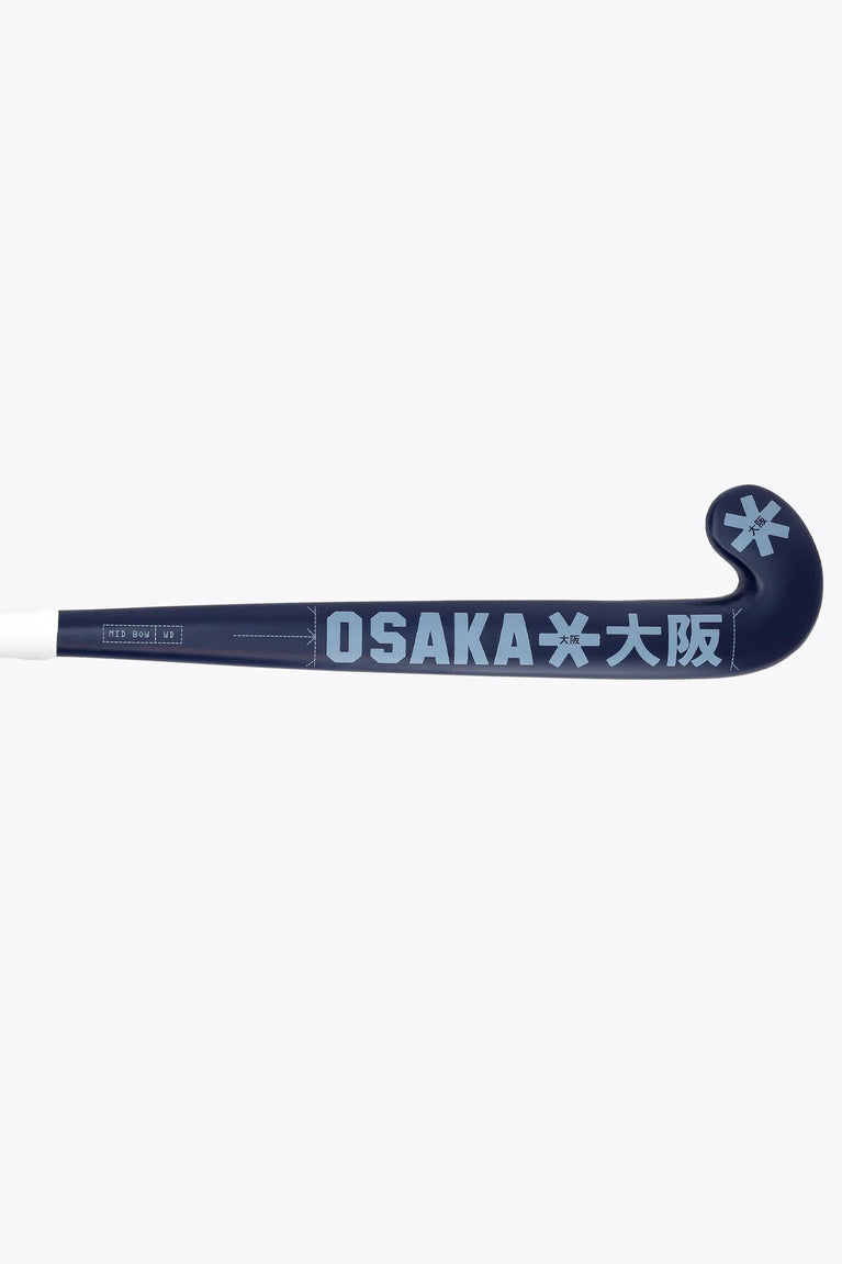 Osaka Osaka Field Hockey Stick Mid Bow WD | Navy Peony - Field Hockey Sticks Sticks
