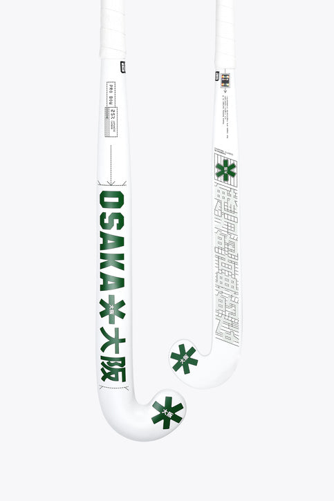 Osaka Field Hockey Stick Pro Bow 25 | White Osaka Field Hockey Stick Pro Bow 25 | White