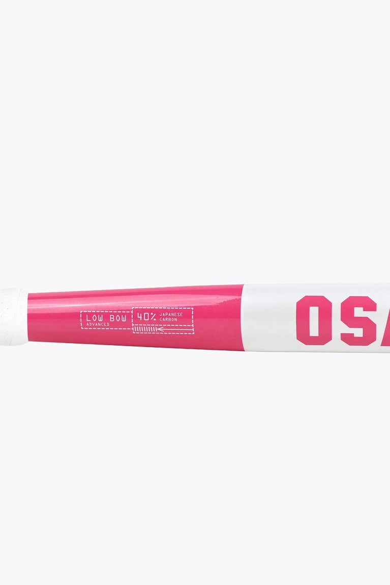 Osaka Osaka Field Hockey Stick - Edit One - Low Bow Advanced 40 | Raspberry - Field Hockey Sticks Sticks