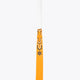 Orange field hockey stick head with dark Osaka graphic and star accents