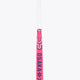 Hot pink mid-bow field hockey stick with OSAKA branding near the blade