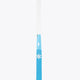Blue topaz mid-bow field hockey stick blade shape with star graphics at the end