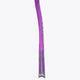 Rose Bud field hockey stick shaft with white grip and purple printed branding