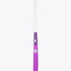 Rose Bud field hockey stick, purple head and shaft with Osaka-style icons