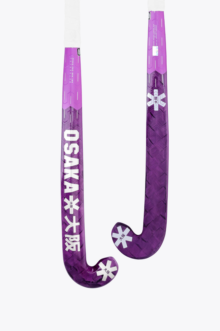 Rose Bud field hockey stick head with curved blade and bold side graphics