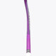 Rose Bud field hockey stick shaft, side view with smooth grip and graphics