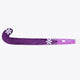 Rose Bud field hockey stick with curved end and textured purple blade