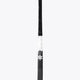Field hockey stick with black handle grip and white shaft, front view