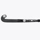 Full dark field hockey stick showing curved blade shape and star logo near the head