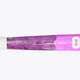 Purple field hockey stick shaft with geometric graphics and OSAKA marking.