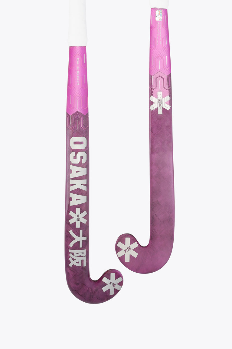Rose Bud Osaka field hockey stick with curved low-bow head
