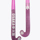 Rose Bud Osaka field hockey stick with curved low-bow head