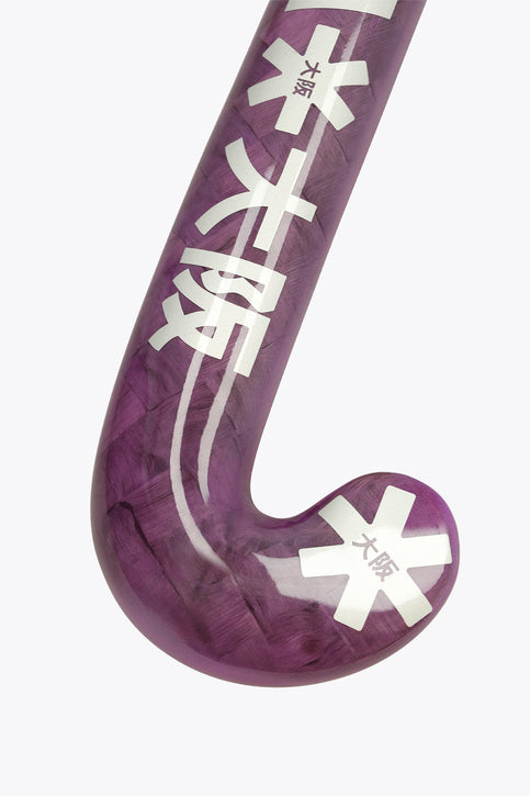 Osaka Field Hockey Stick Low Bow Advanced LTD - Pro Tour | Rose Bud Rose Bud Osaka field hockey stick with curved low-bow head