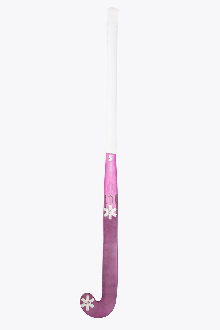 Rose Bud Osaka field hockey stick with narrow curved head and light top grip