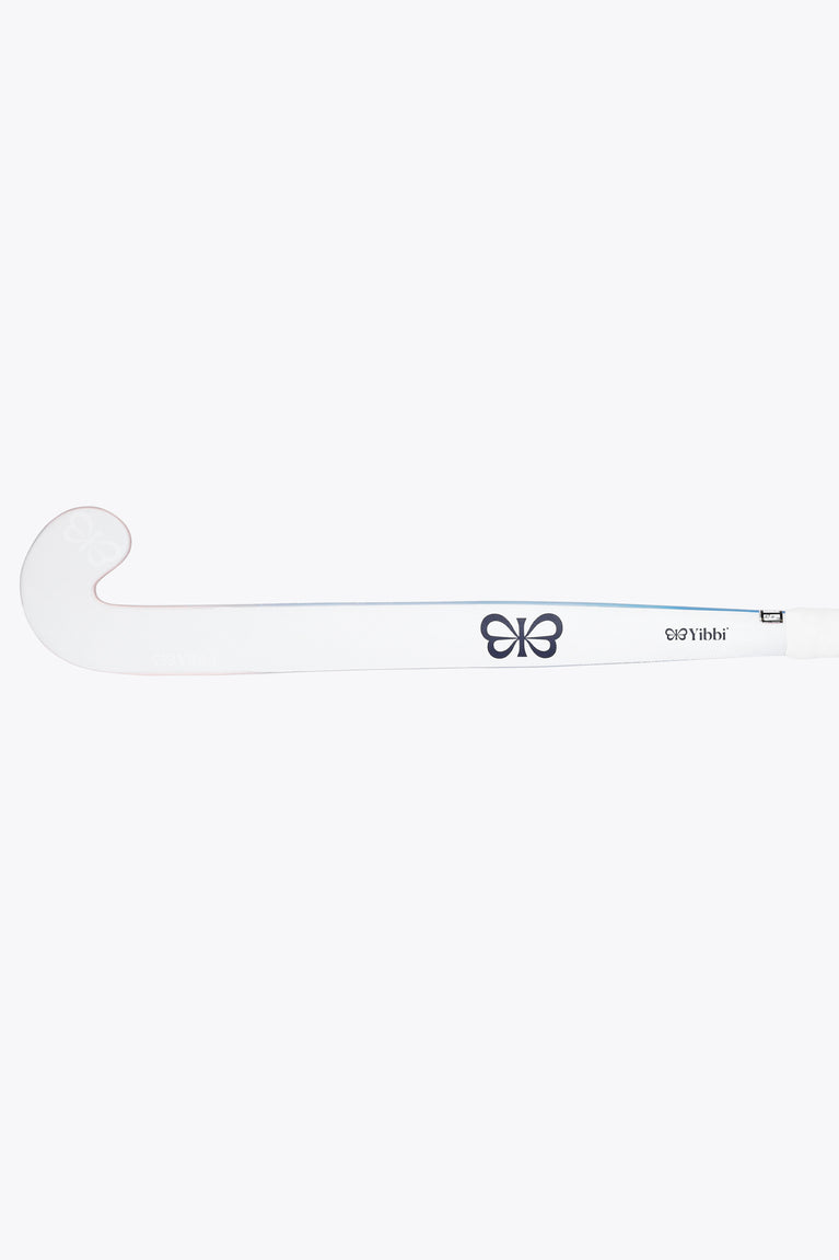 Yibbi Field Hockey Stick Pro Bow 40 | Blue-Pastel Pink