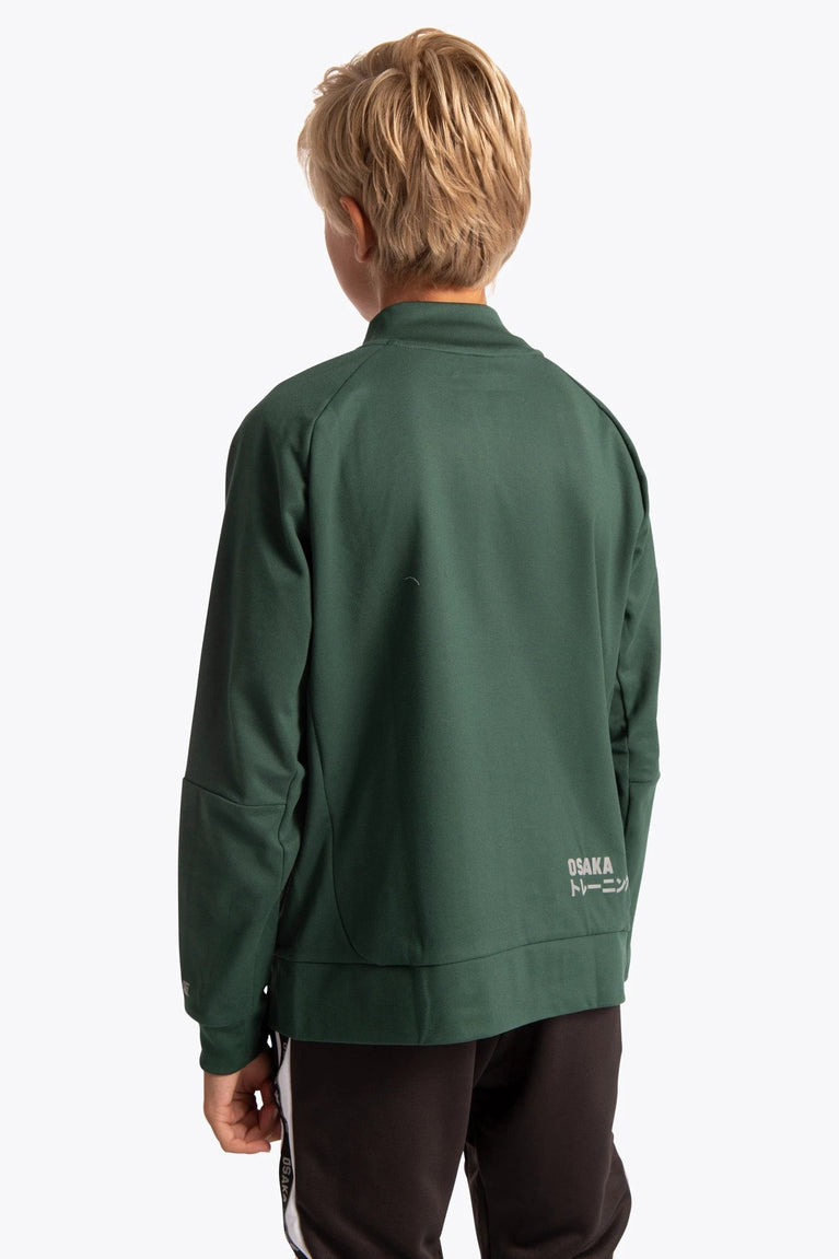 Osaka Osaka Kids Track Top | Dark Green - Activewear Training