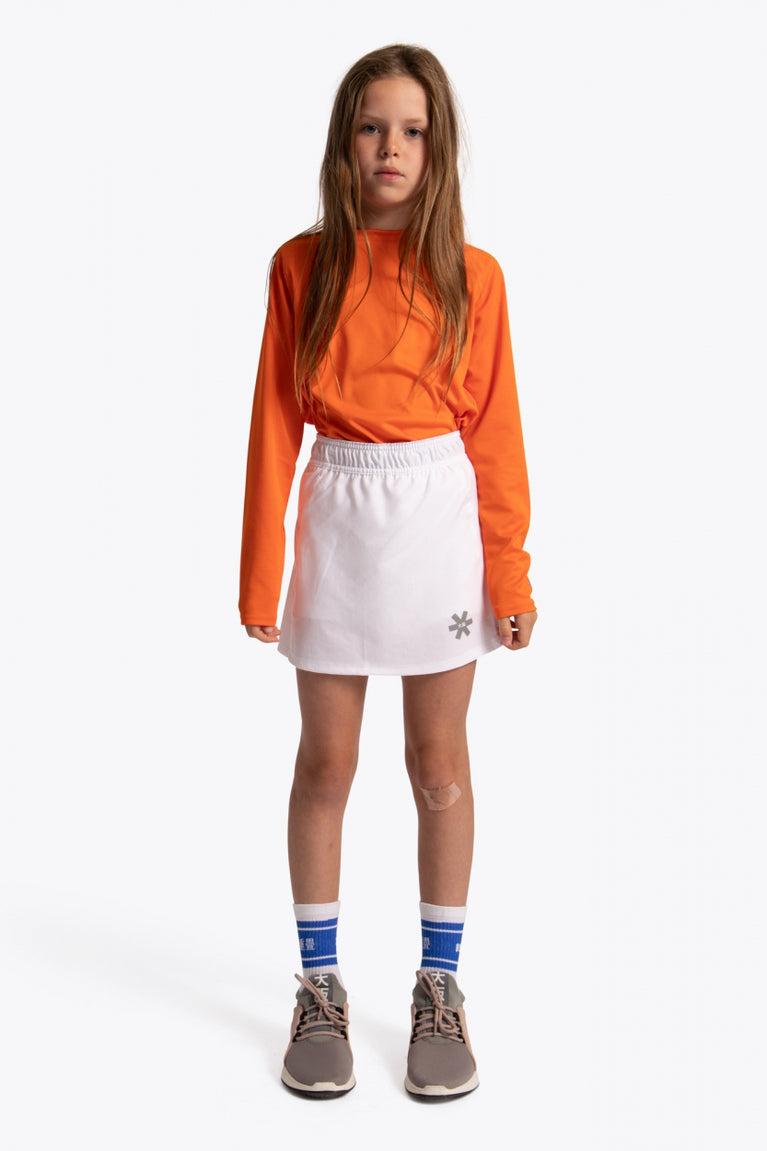 Kids Training Skort | White
