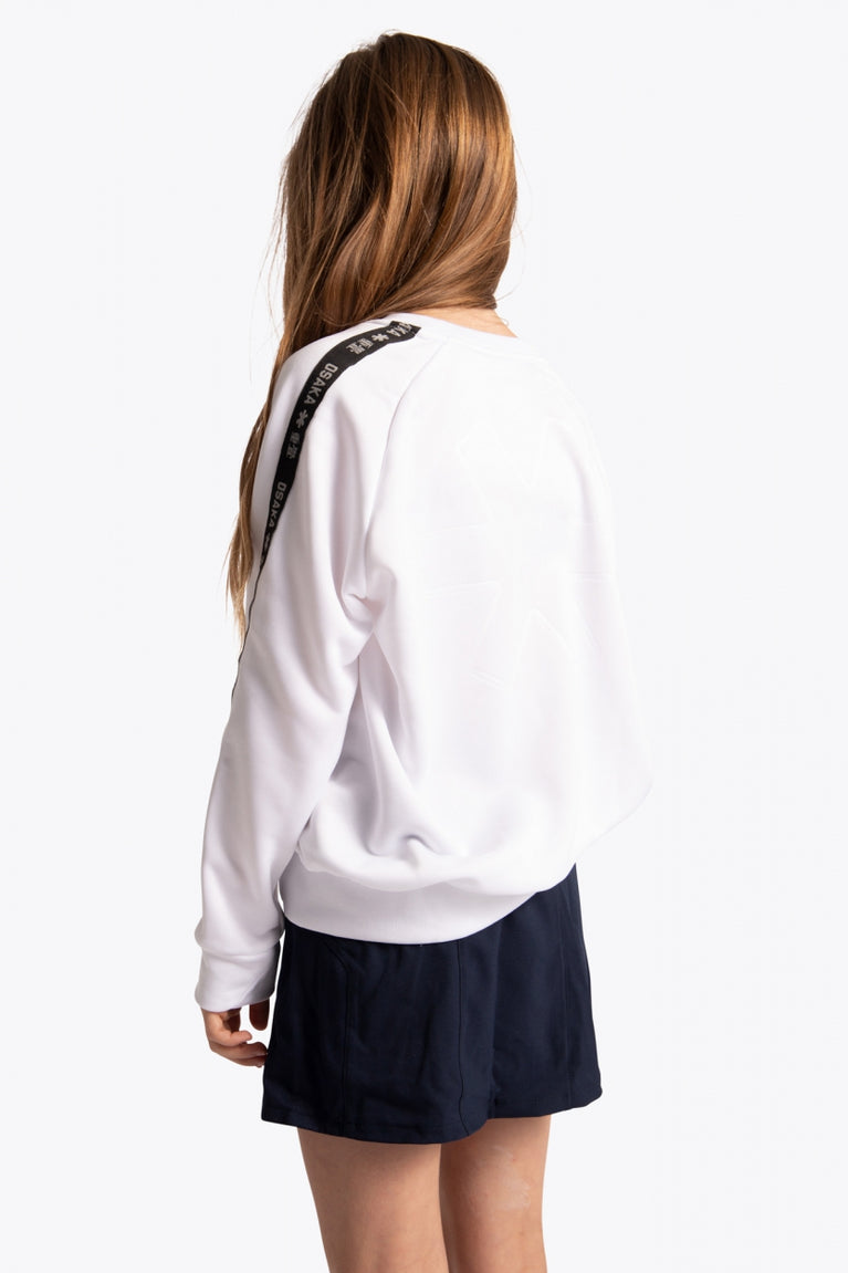 Osaka Kids Training Sweater | White