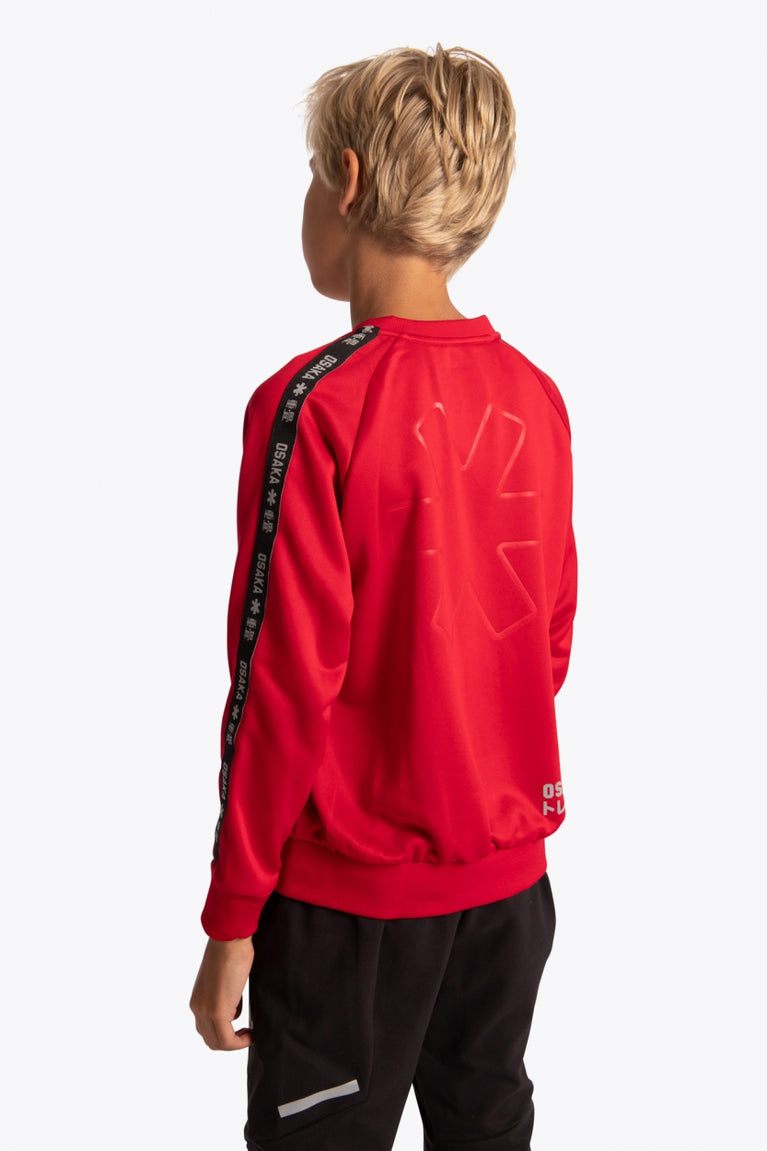 Osaka Kids Training Sweater | Red