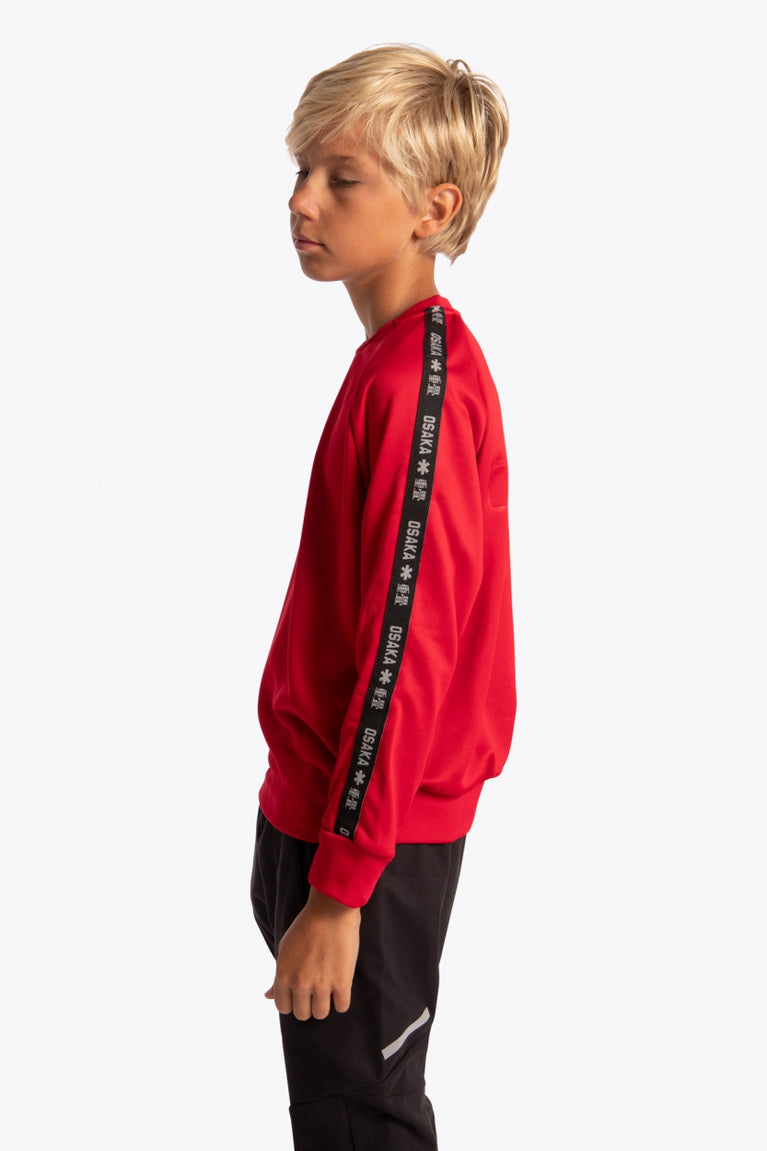 Osaka Kids Training Sweater | Red