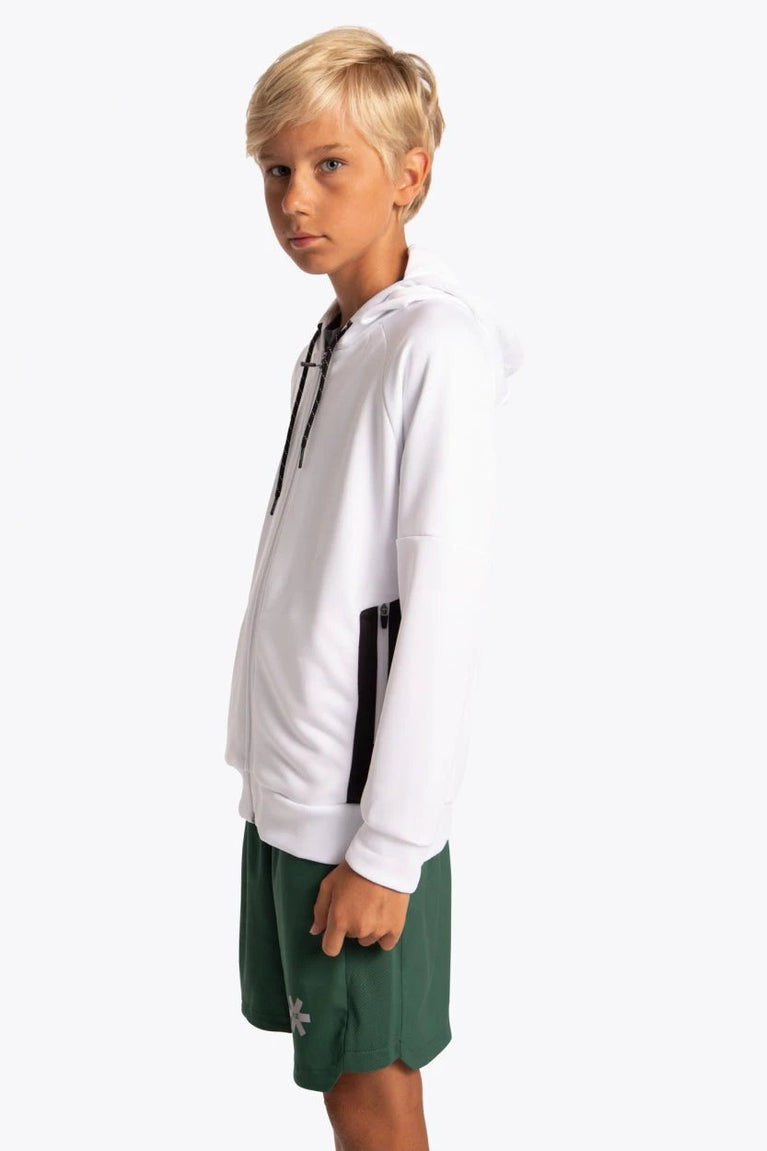 Osaka Osaka Kids Training Zip Hoodie | White - Activewear Training