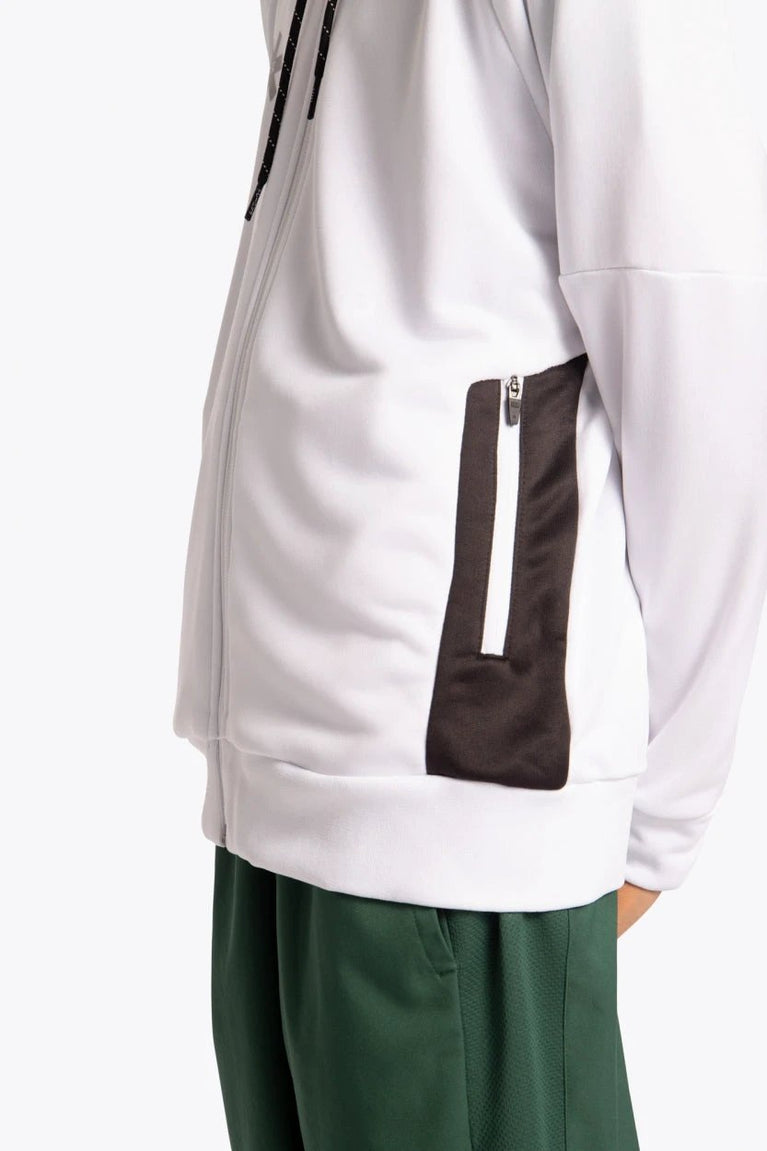 Osaka Osaka Kids Training Zip Hoodie | White - Activewear Training