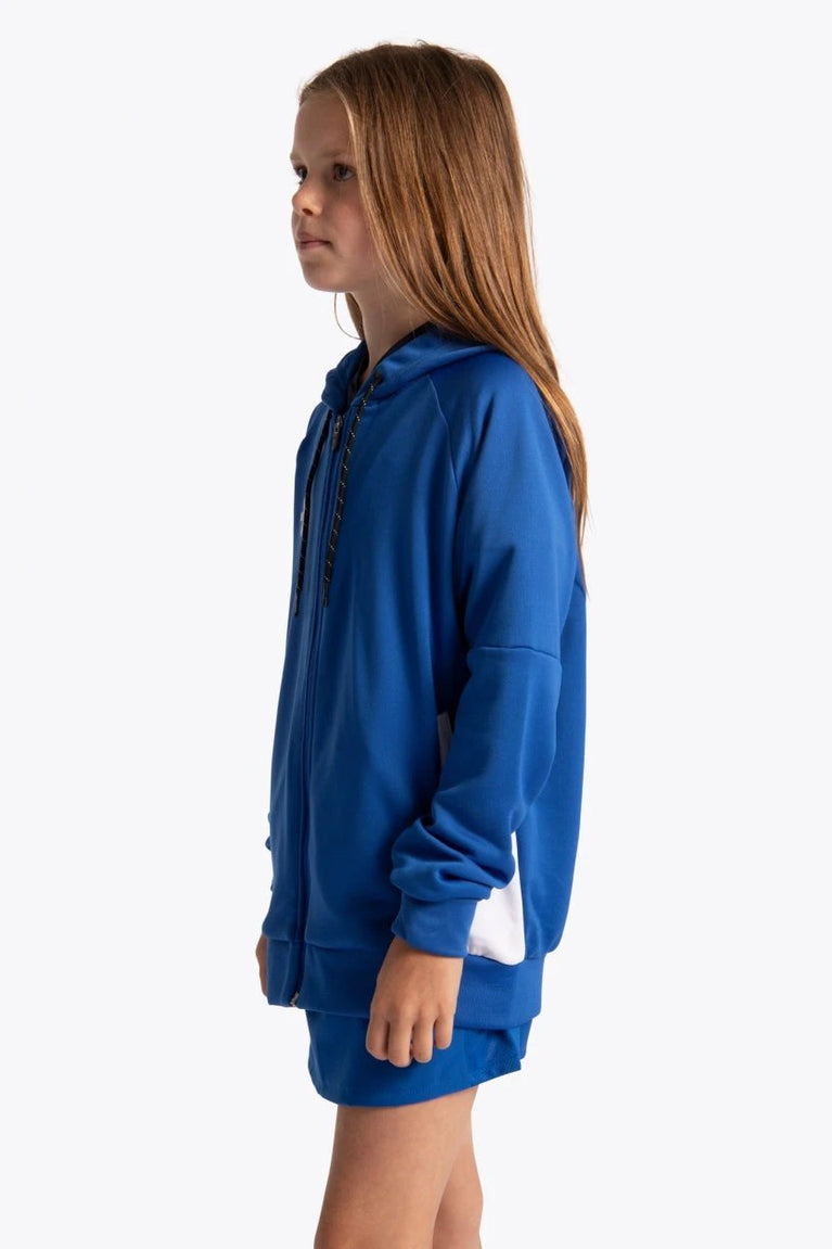 Osaka Osaka Kids Training Zip Hoodie | Royal Blue - Activewear Training