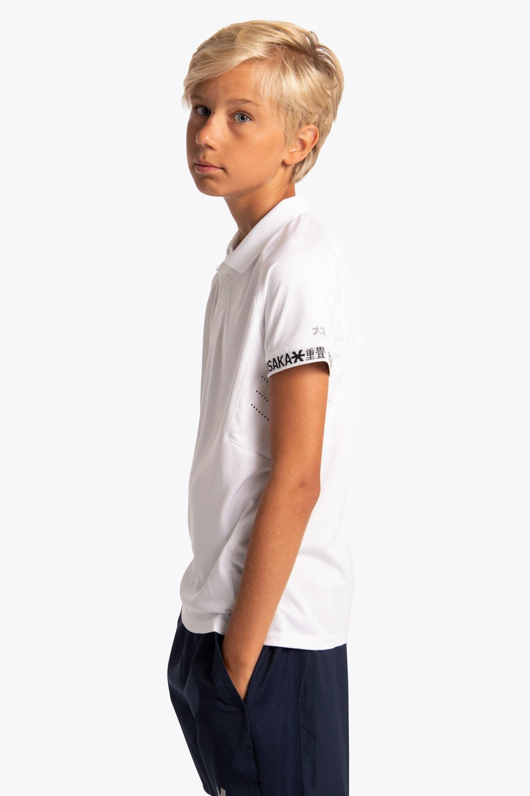 Osaka Osaka Kids Polo Jersey | White - Polos Training
