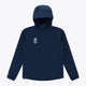 Osaka Kids Softshell Jacket in Navy. Front flatlay view