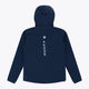 Osaka Kids Softshell Jacket in Navy. Back flatlay view
