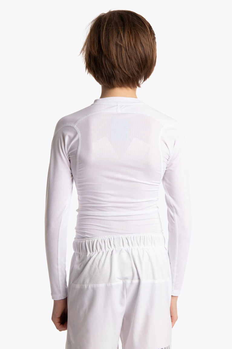 Osaka Osaka Kids Baselayer Top | White - Activewear Training
