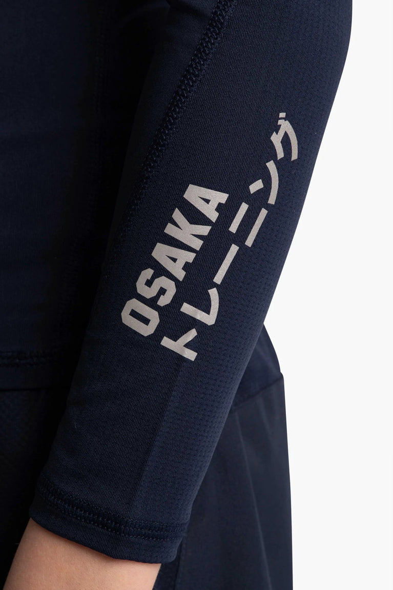 Osaka Osaka Kids Baselayer Top | Navy - Activewear Training
