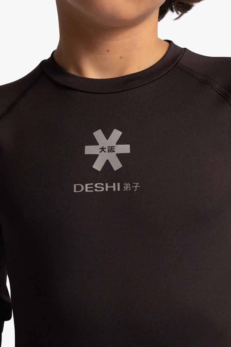 Osaka Osaka Kids Baselayer Top | Black - Activewear Training