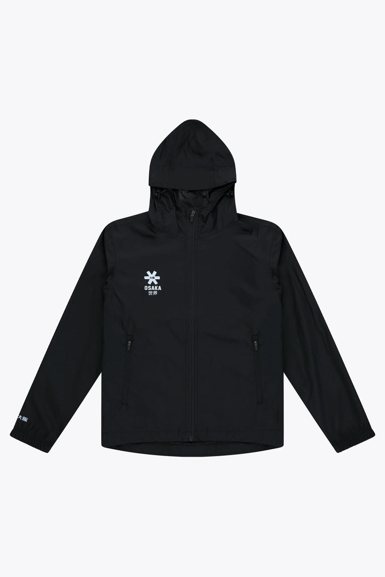 Osaka Kids Training Rain Jacket | Black
