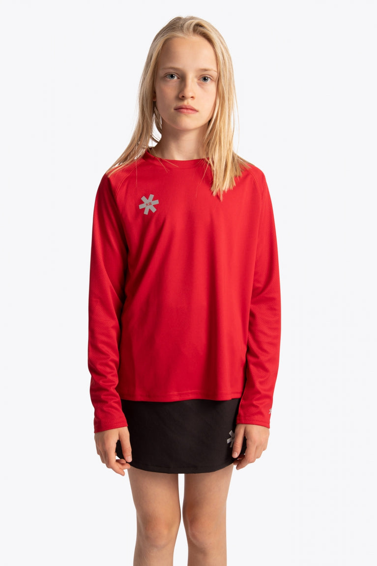 Osaka Kids Training Tee Long Sleeve | Red