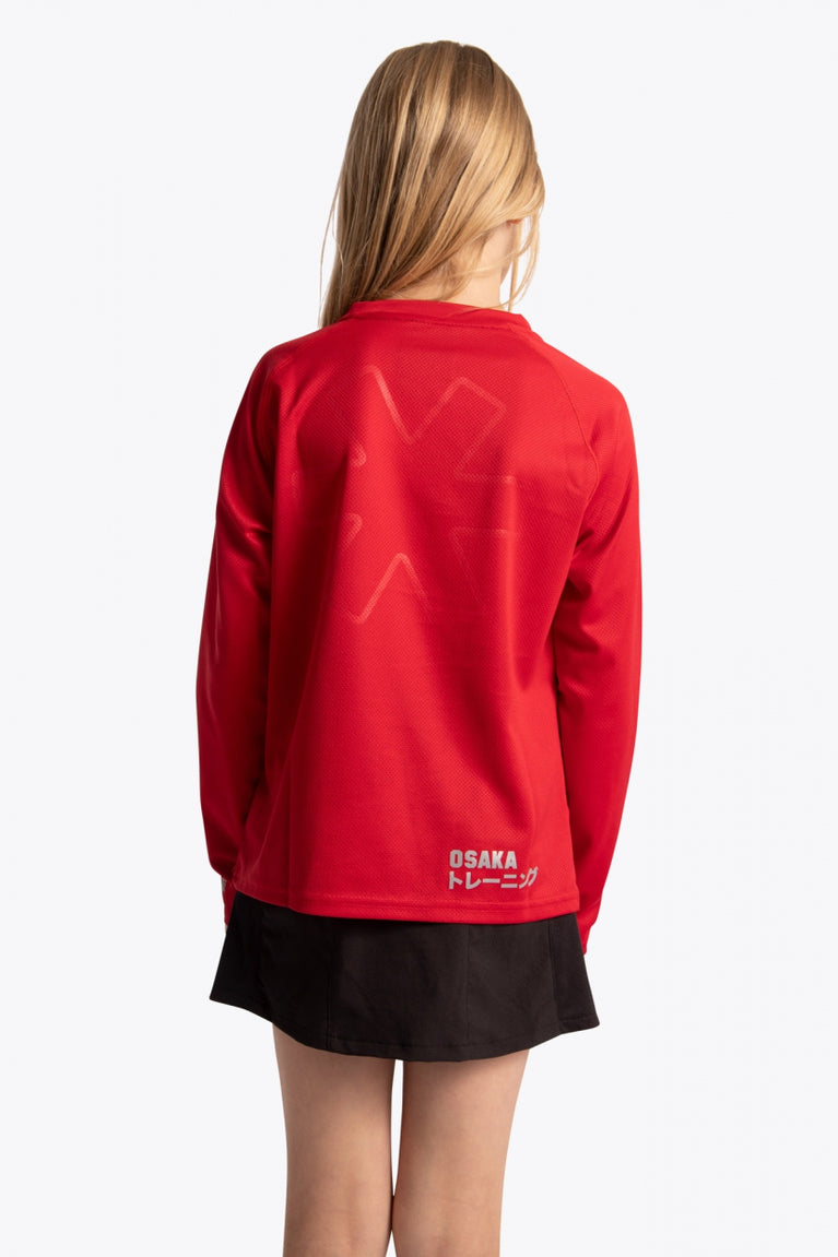 Osaka Kids Training Tee Long Sleeve | Red