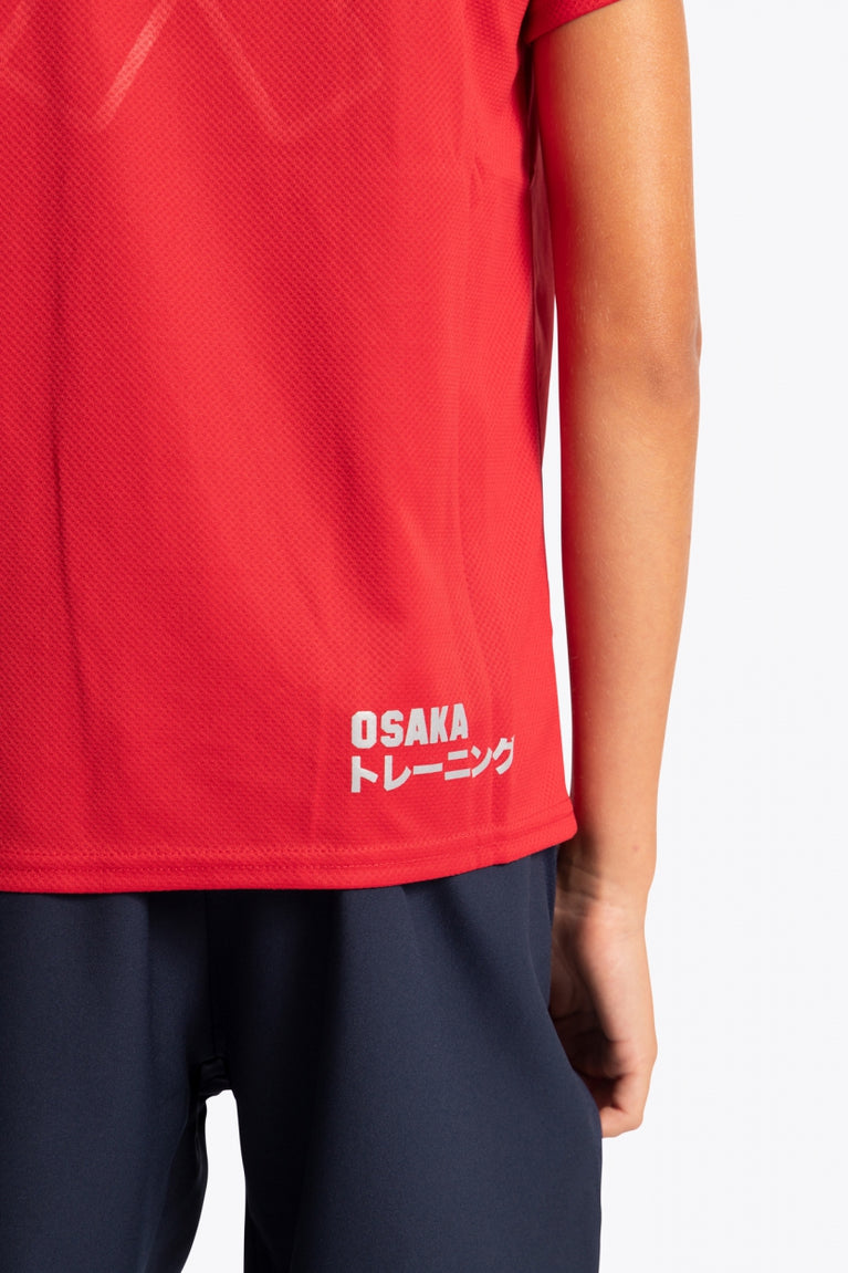 Osaka Kids Training Tee | Red