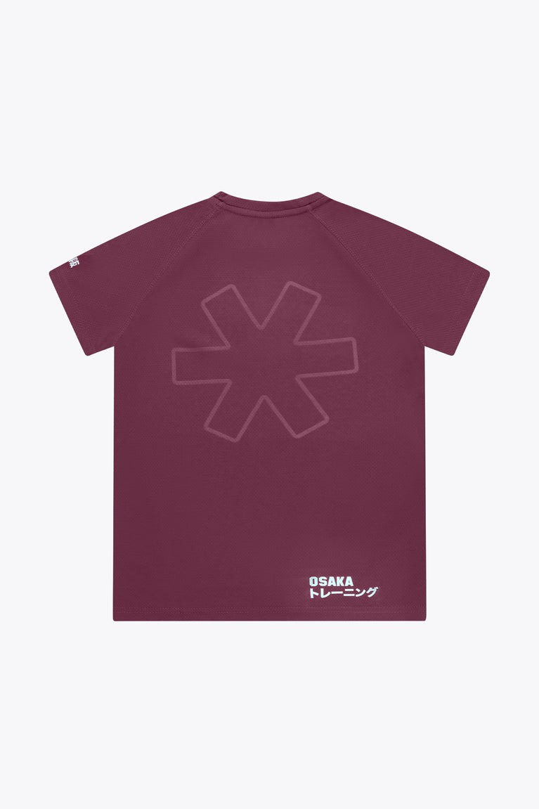 Osaka Kids Training Tee | Bordeaux
