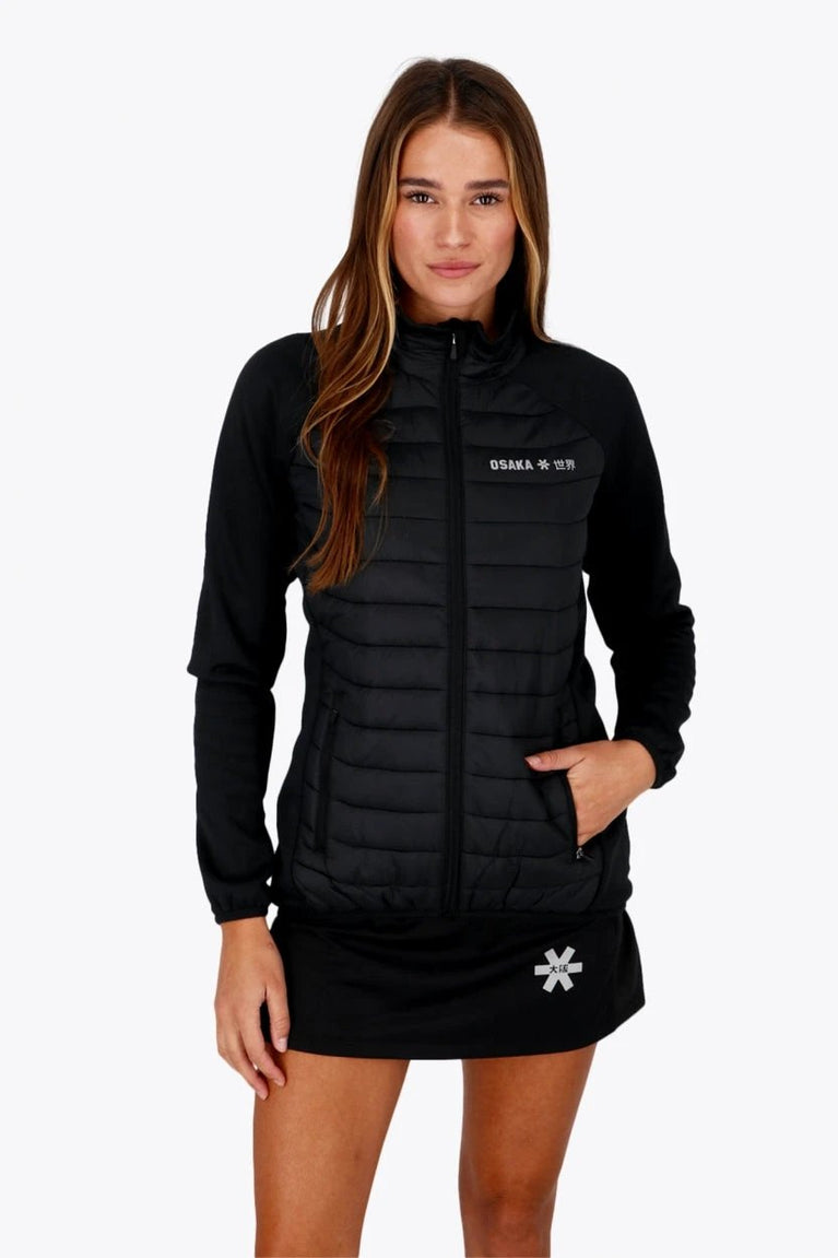 Osaka Osaka Women Hybrid Jacket | Black - Activewear Training