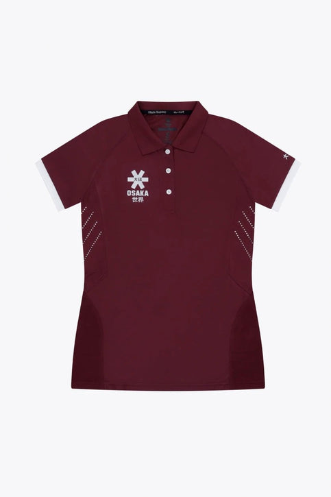 Osaka Women Polo Jersey | Bordeaux Osaka Osaka Women Polo Jersey | Bordeaux - Polos Training