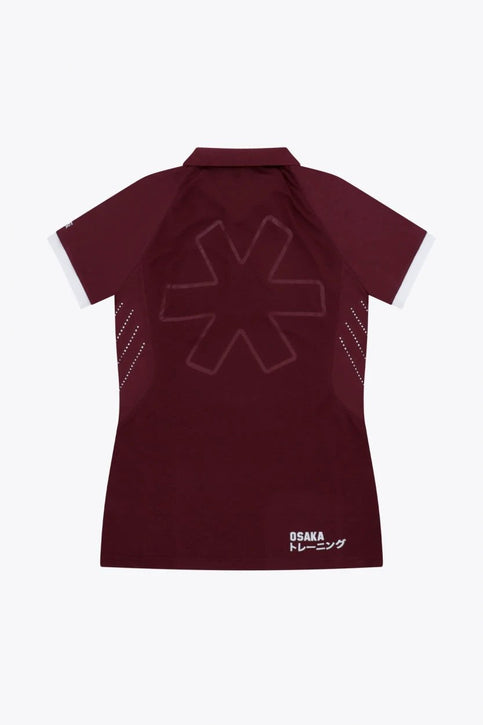 Osaka Women Polo Jersey | Bordeaux Osaka Osaka Women Polo Jersey | Bordeaux - Polos Training