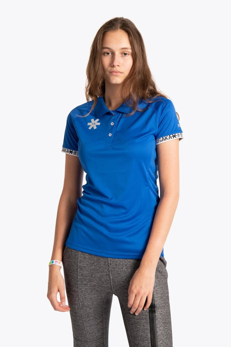 Osaka Osaka Women Polo Jersey | Royal Blue - Polos Training
