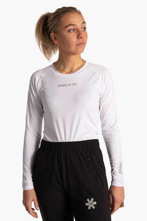 Osaka Women Baselayer Top | White Osaka Osaka Women Baselayer Top | White - Activewear Training