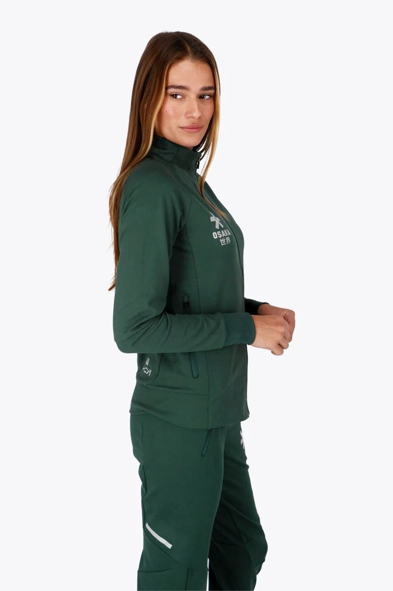 Osaka Osaka Women Track Top | Dark Green - Activewear Training