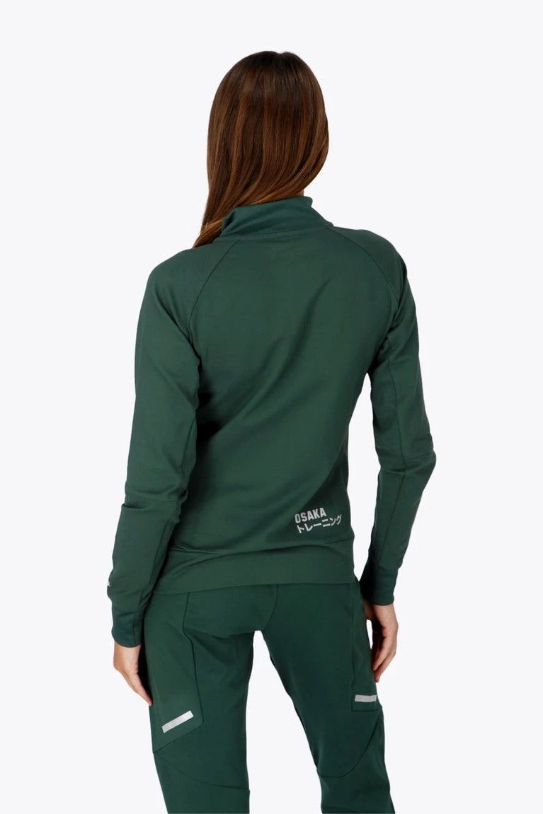 Osaka Osaka Women Track Top | Dark Green - Activewear Training
