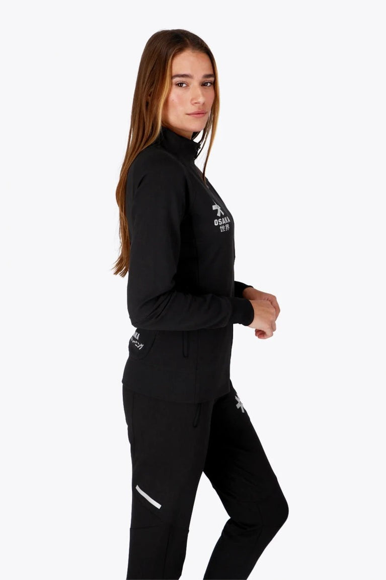 Osaka Osaka Women Track Top | Black - Activewear Training